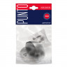 Упор Punto (Пунто) дверной напольный DFIX/F50 (DS PF-50) BL-24 черный