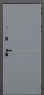 Стальная дверь "Бриг с зеркалом"