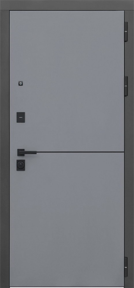 Стальная дверь "Бриг с зеркалом"