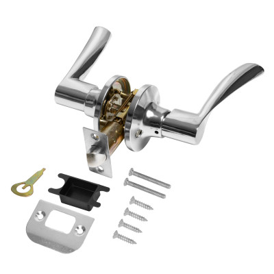 Ручка Punto (Пунто) защелка DK610/BL CP-PS (без фик.) хром