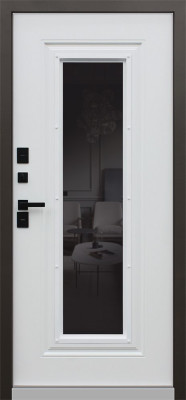 Стальная дверь "Тундра" с окном (терморазрыв 3к)