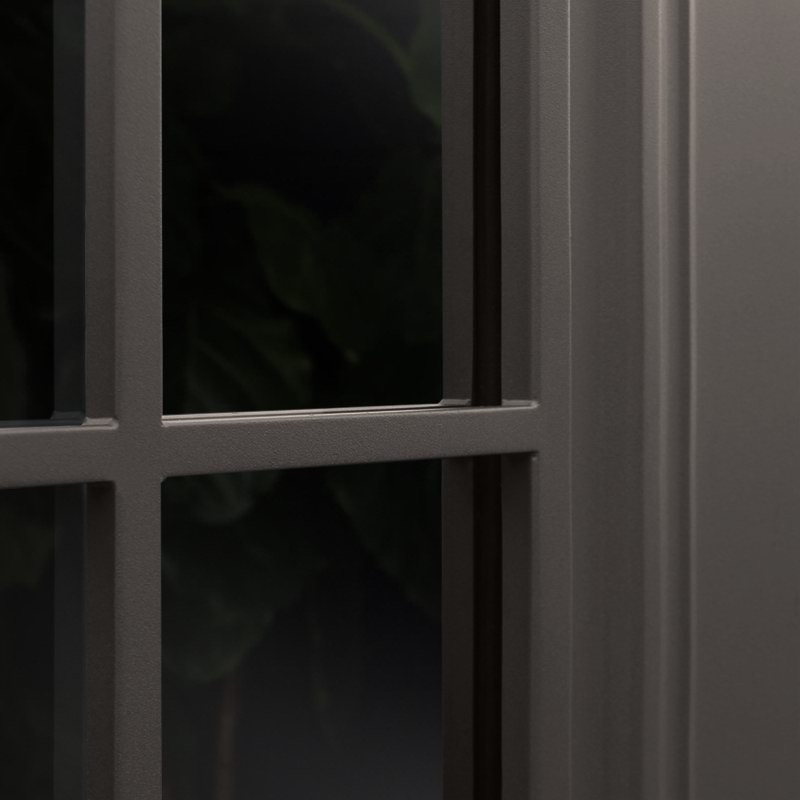 Стальная дверь "Тундра" с окном (терморазрыв 3к)