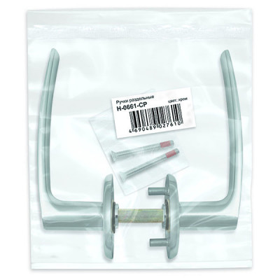 Ручка Fuaro (Фуаро) раздельная R.FIN50.H-0661 (H-0661) СP хром