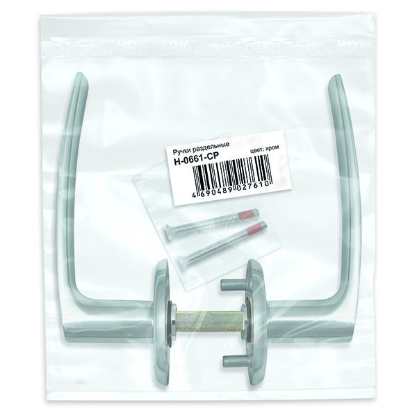 Ручка Fuaro (Фуаро) раздельная R.FIN50.H-0661 (H-0661) СP хром