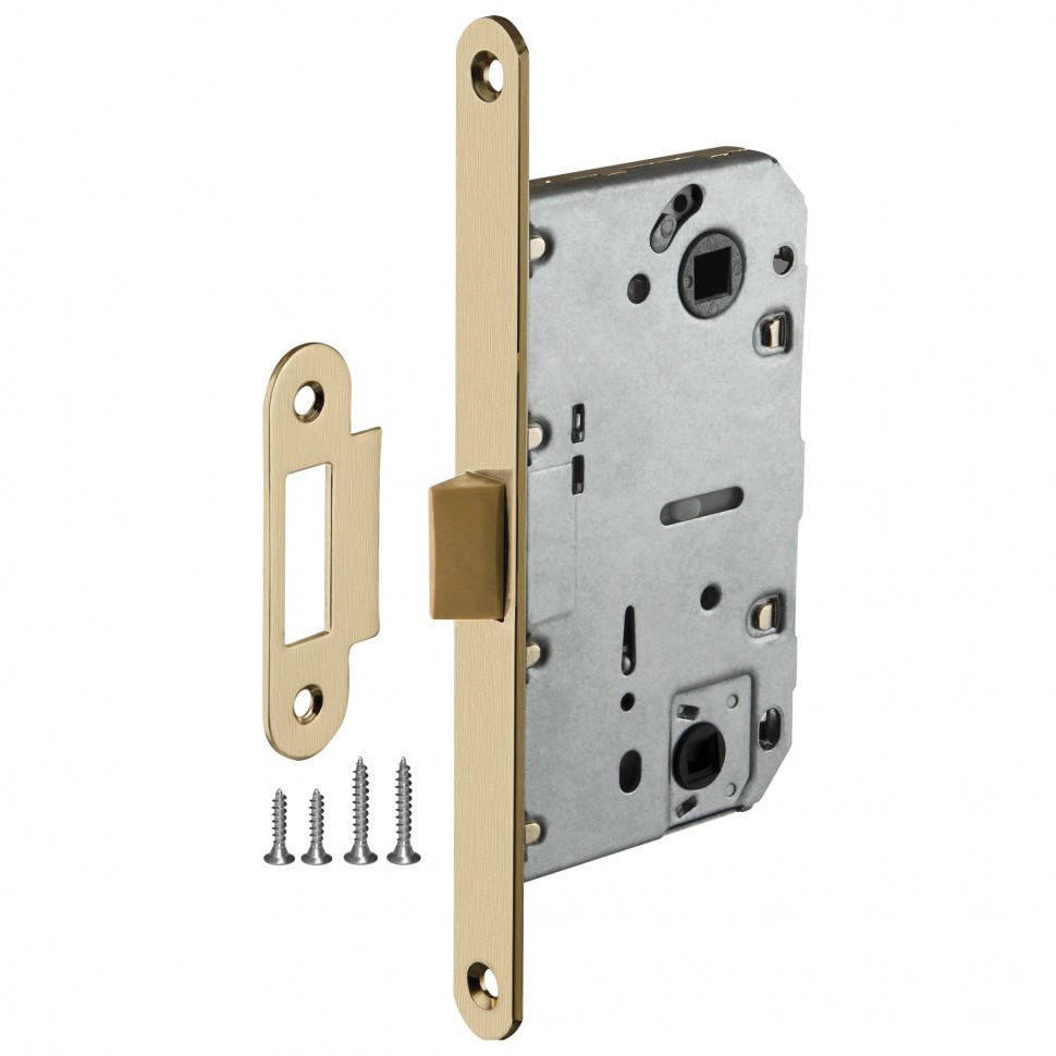 Защелка Ajax (Аякс) врезная PLASTLP96WC-50 SSG сатин.золото