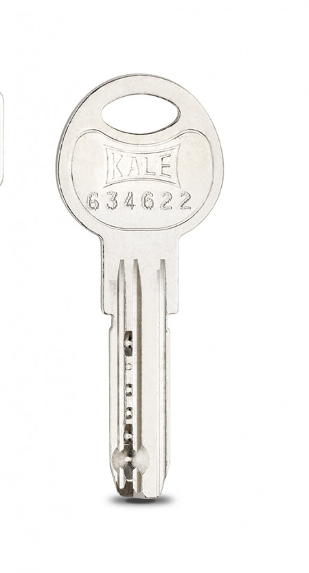 Цилиндровый Kale kilit (Кале килит) механизм 164 SN/80 (30+10+40) mm латунь 5 кл.