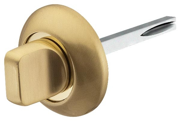 Ручка Fuaro (Фуаро) поворотная BKW8.R.RM54 (BKW8 RM) SG/GP-4 матовое золото/золото