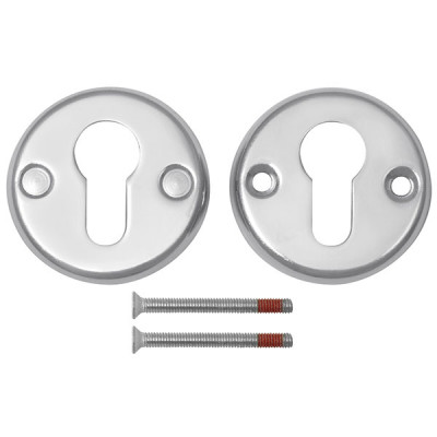 Накладка Fuaro (Фуаро) на цилиндр ET.R.FIN001 (ESC-С-001) CP хром