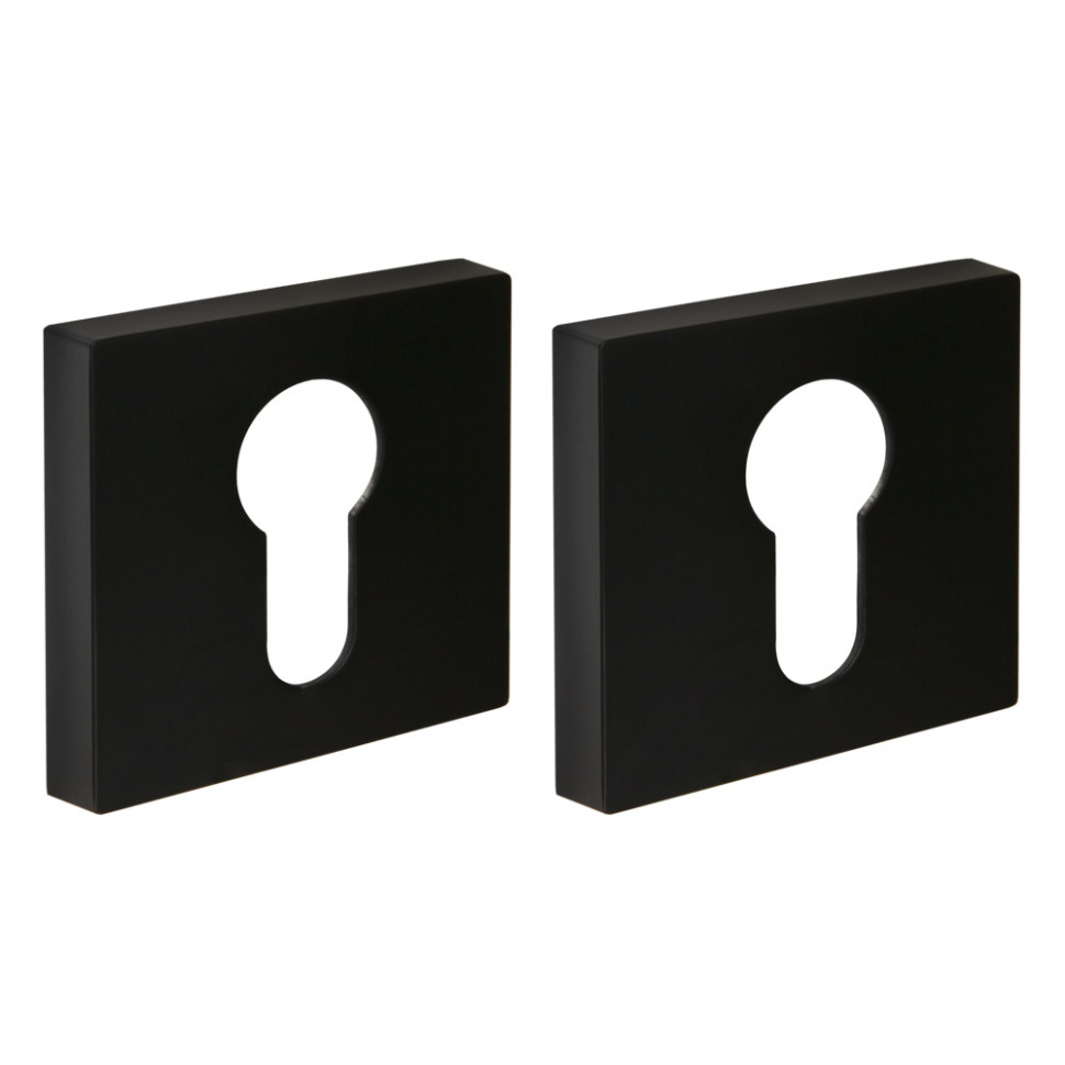 Накладка Fuaro (Фуаро) под цилиндр ET.K.DM51 (ET DM) BL-24 черный