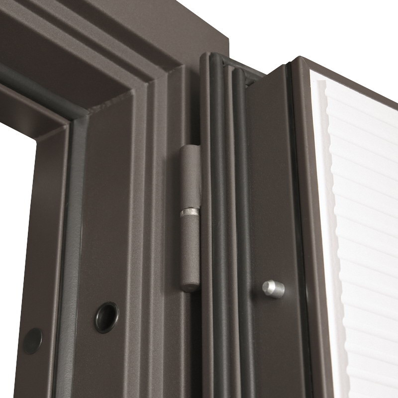 Стальная дверь "Barone" с окном (терморазрыв 3к)