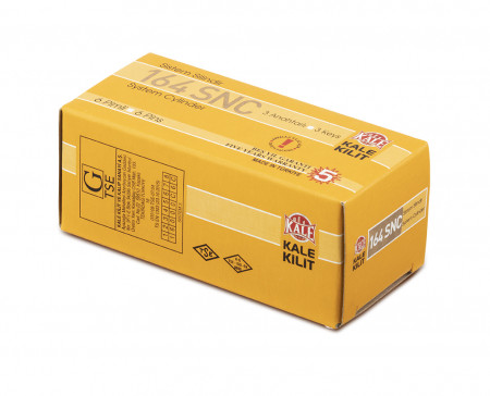 Цилиндровый Kale kilit (Кале килит) механизм 164 SN/90 (30+10+50) mm латунь 5 кл.