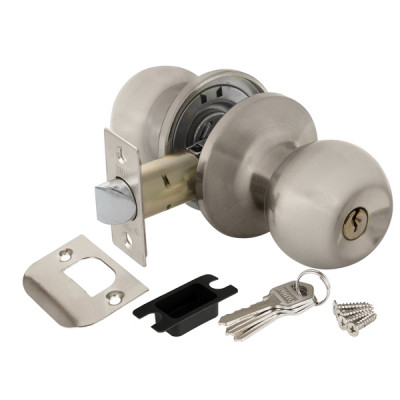 Ручка Punto (Пунто) защелка DK672 SN-ET (6072 SN-E) (кл./фик.) мат. никель