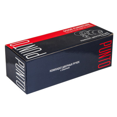 Ручка Punto (Пунто) защелка DK672 SN-ET (6072 SN-E) (кл./фик.) мат. никель