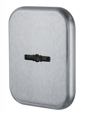 Декоратив. Armadillo (Армадилло) Квадр. накл. на сув. замок со шторкой PS-DEC SQ CT (ATC Protector 1) SC-14 Матовый хром
