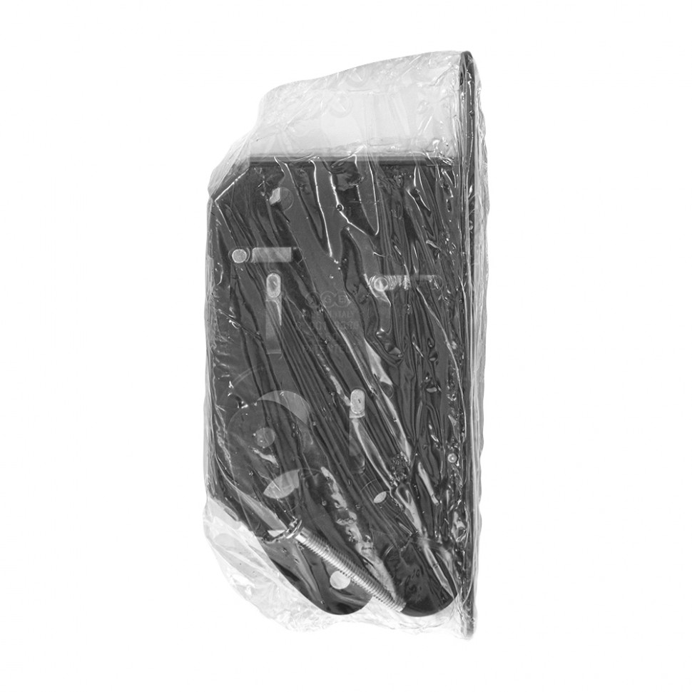 B08981.50.93 AGB (АГБ) Защелка врезная WC для раздвижных дверей (черный) SCIVOLA TRE