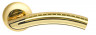 Ручка Armadillo (Армадилло) раздельная R.LD54.Libra26 (Libra LD26) SG/GP-4 матовое золото/золото