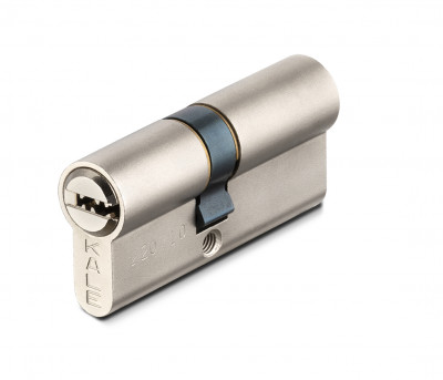 Цилиндровый Kale kilit (Кале килит) механизм 164 SN/62 (26+10+26) mm никель 5 кл.
