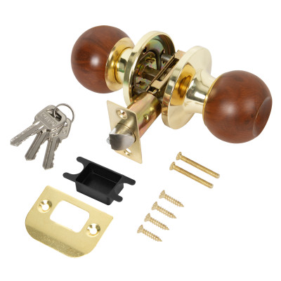 Ручка Punto (Пунто) защелка DK672/BL WD-ET (кл./фик.) дерево