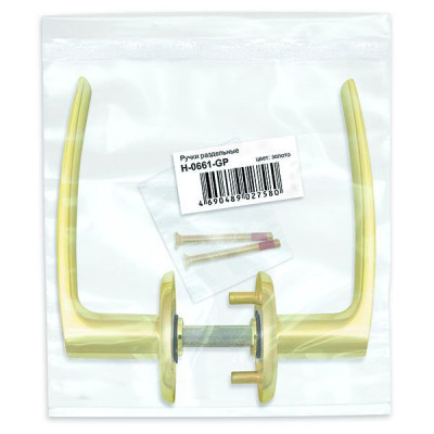 Ручка Fuaro (Фуаро) раздельная R.FIN50.H-0661/HD (H-0661) /подвес GP золото