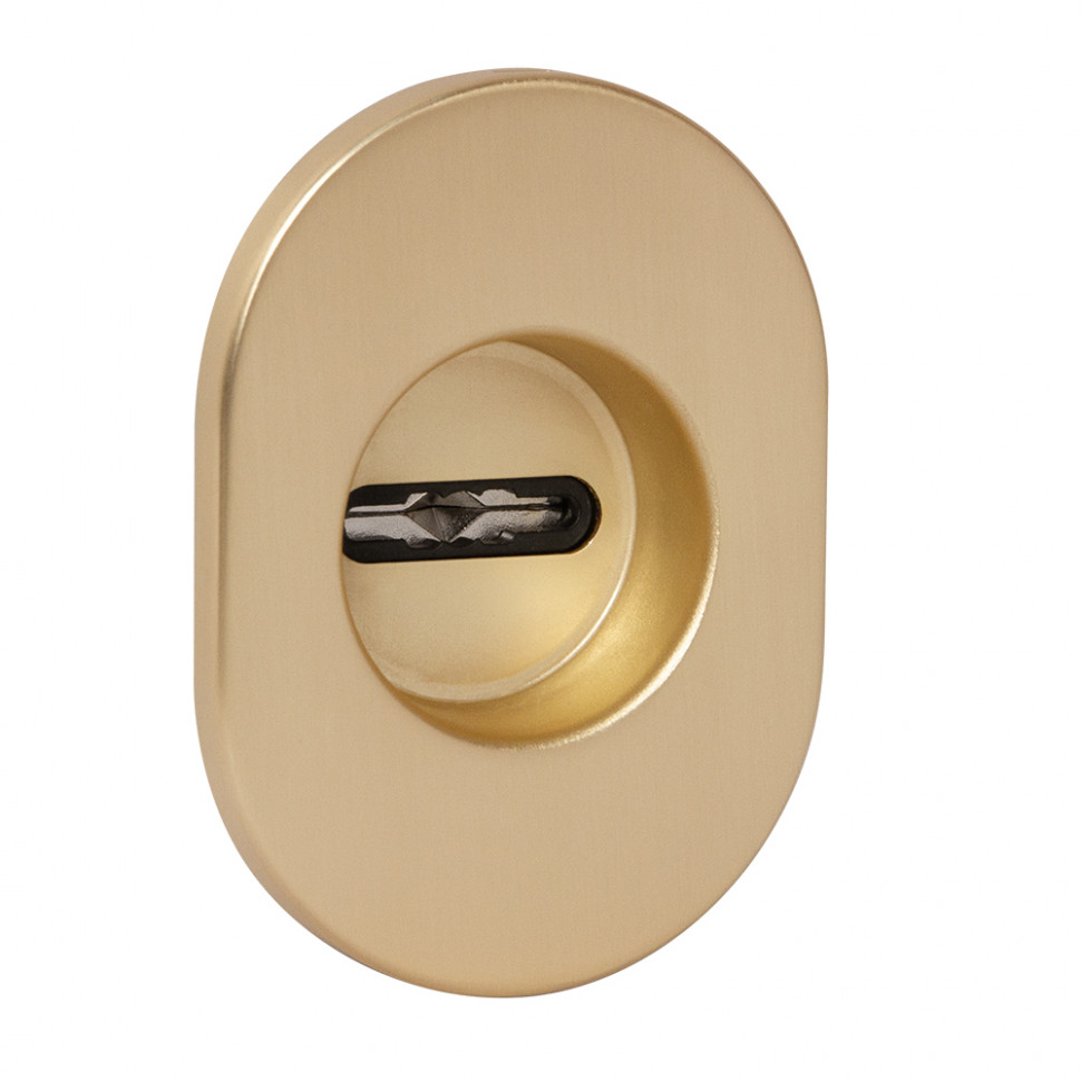 Накладка Fuaro (Фуаро) на сувальдный замок ESC.S-auto.RLR/U/R.477 SSG-39 сатин. золото (1шт.)