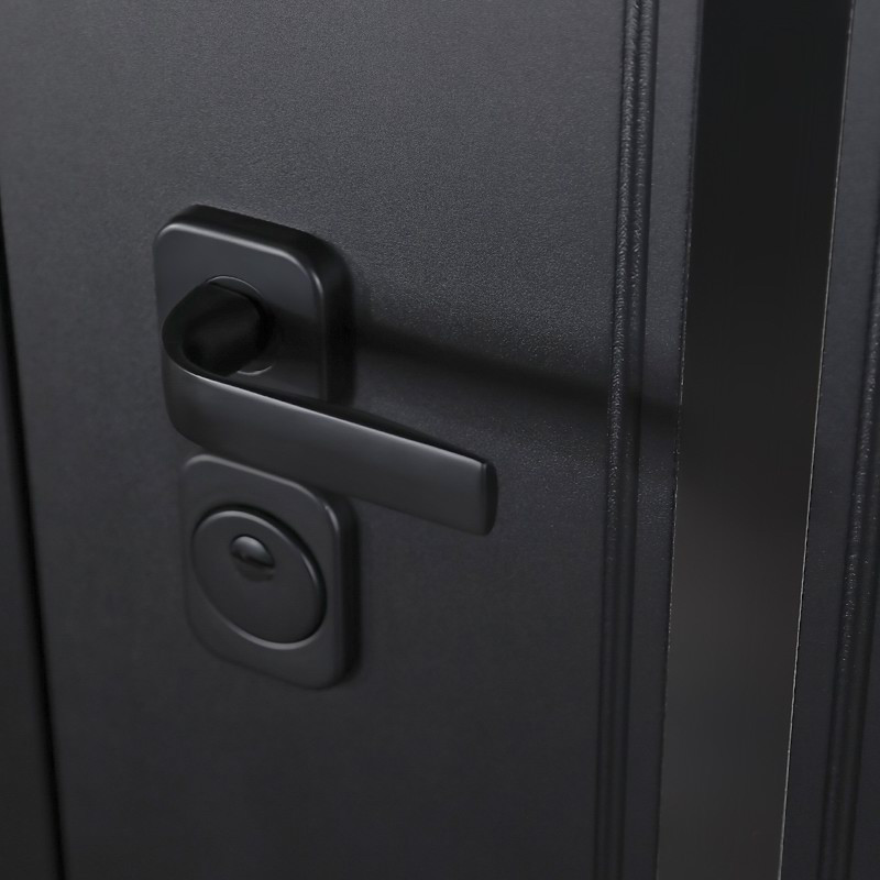 Стальная дверь "Solana" с зеркалом