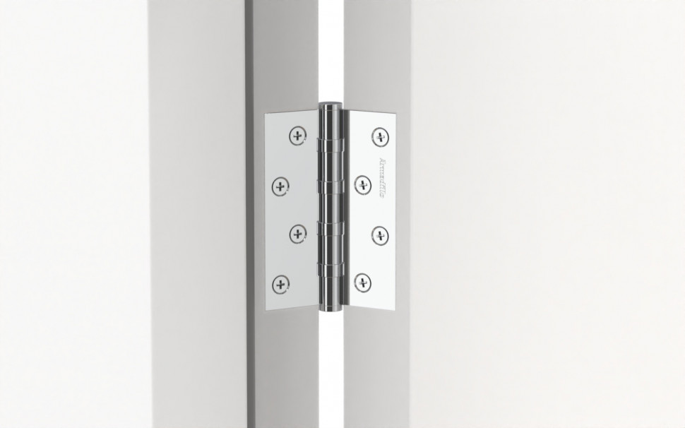 Петля Armadillo (Армадилло) универсальная IN4500UC-BL BPVD 102x76x3 INOX304 вороненый никель БЛИСТЕР