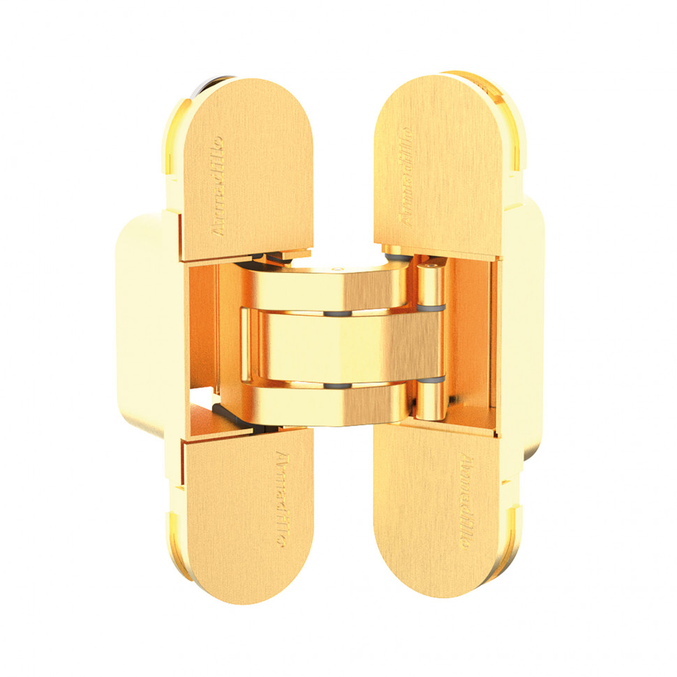 Петля Armadillo (Армадилло) скрытой установки U3D2000.TG FSG флор. золото