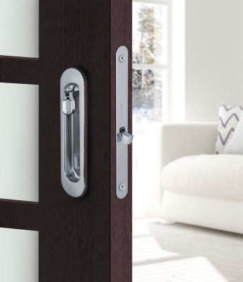 Набор Armadillo (Армадилло) для раздвижных дверей SH.LD152.KIT011-BK (SH011-BK) СP-8 хром