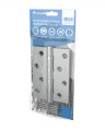 Петля Armadillo (Армадилло) универсальная IN4500UC-BL FSG 102x76x3 INOX304 флорентийское золото БЛИСТЕР
