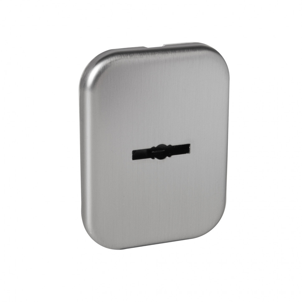 Накладка Fuaro (Фуаро) на сувальдный замок ESC.S-auto.TRD/K.486-S с авт.шторками SSC-16 сатинированный хром (1шт.)