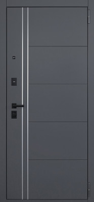 Стальная дверь "Vegas" с зеркалом