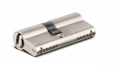 Цилиндровый Kale kilit (Кале килит) механизм 164 SN/90 (40+10+40) mm никель 5 кл.
