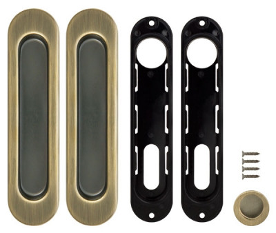 Ручка Armadillo (Армадилло) для раздвижных дверей SH.LD152.010 (SH010) WAB-11 матовая бронза