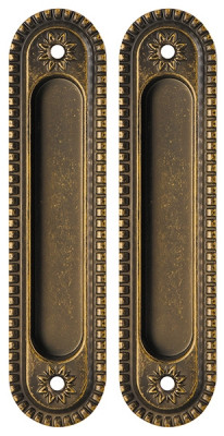 Ручка Armadillo (Армадилло) для раздвижных дверей SH.CL152.010 (SH010/CL) OB-13 античная бронза