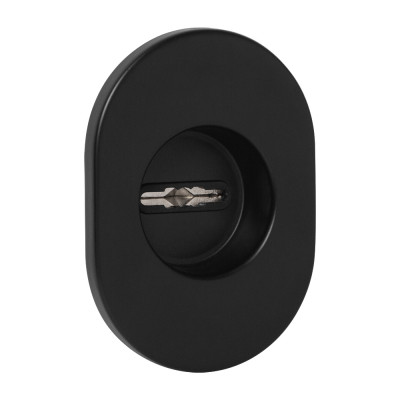 Накладка Fuaro (Фуаро) на сувальдный замок ESC.S-auto.RLR/U/R.477 BL-24 черный (1шт.)