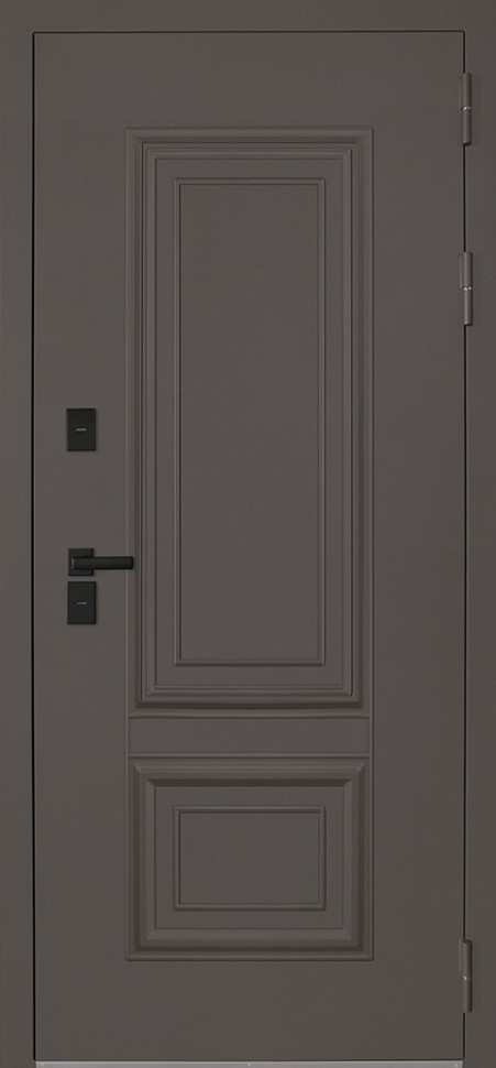 Стальная дверь Тайга с зеркалом (терморазрыв 3к)