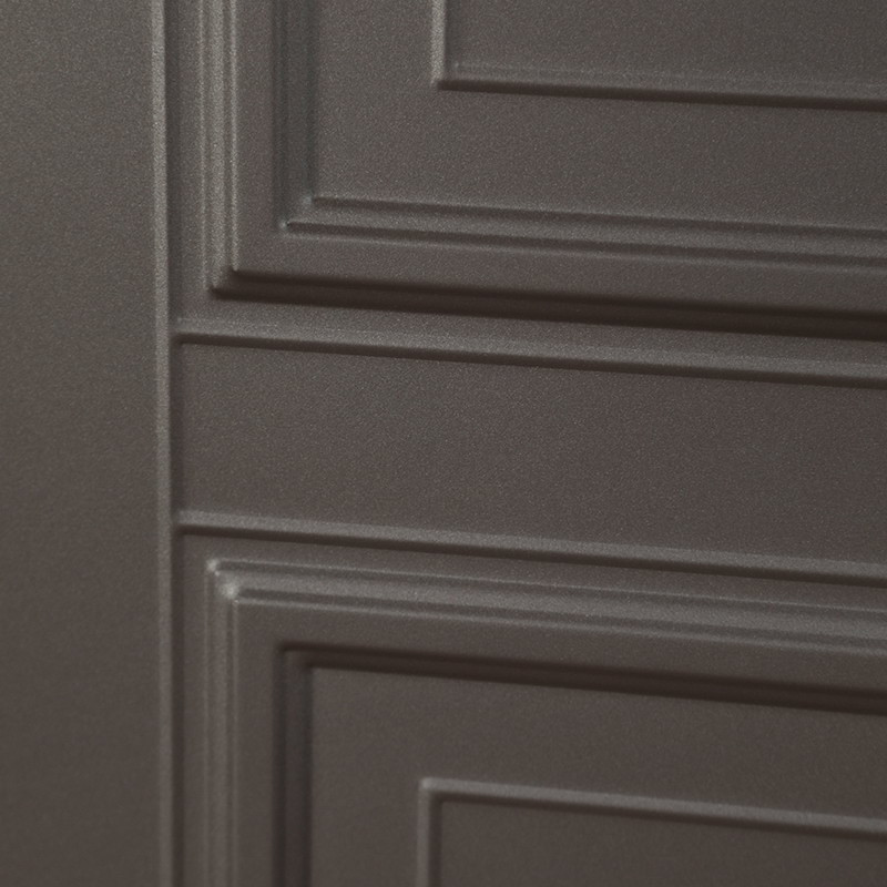 Стальная дверь Тайга с зеркалом (терморазрыв 3к)