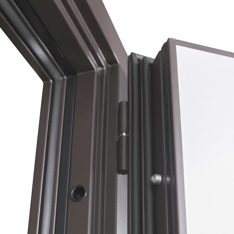 Стальная дверь Тайга с зеркалом (терморазрыв 3к)