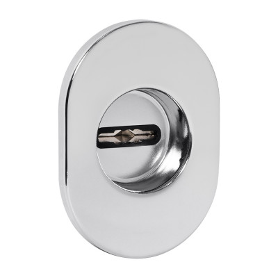 Накладка Fuaro (Фуаро) на сувальдный замок ESC.S-auto.RLR/U/R.477 CP-8 хром (1 шт)