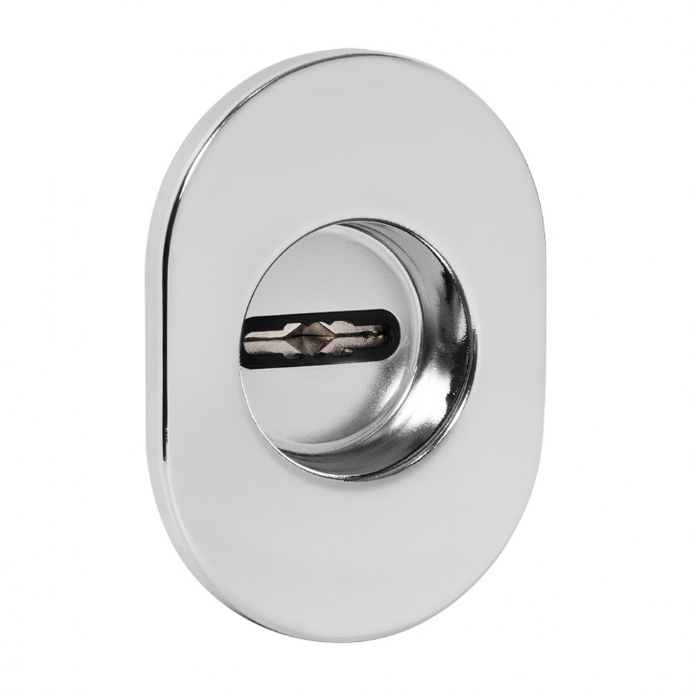 Накладка Fuaro (Фуаро) на сувальдный замок ESC.S-auto.RLR/U/R.477 CP-8 хром (1 шт)