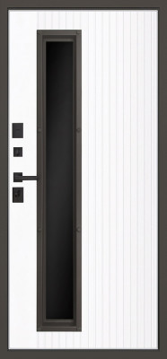 Стальная дверь "Arteon" с окном (терморазрыв 3к)