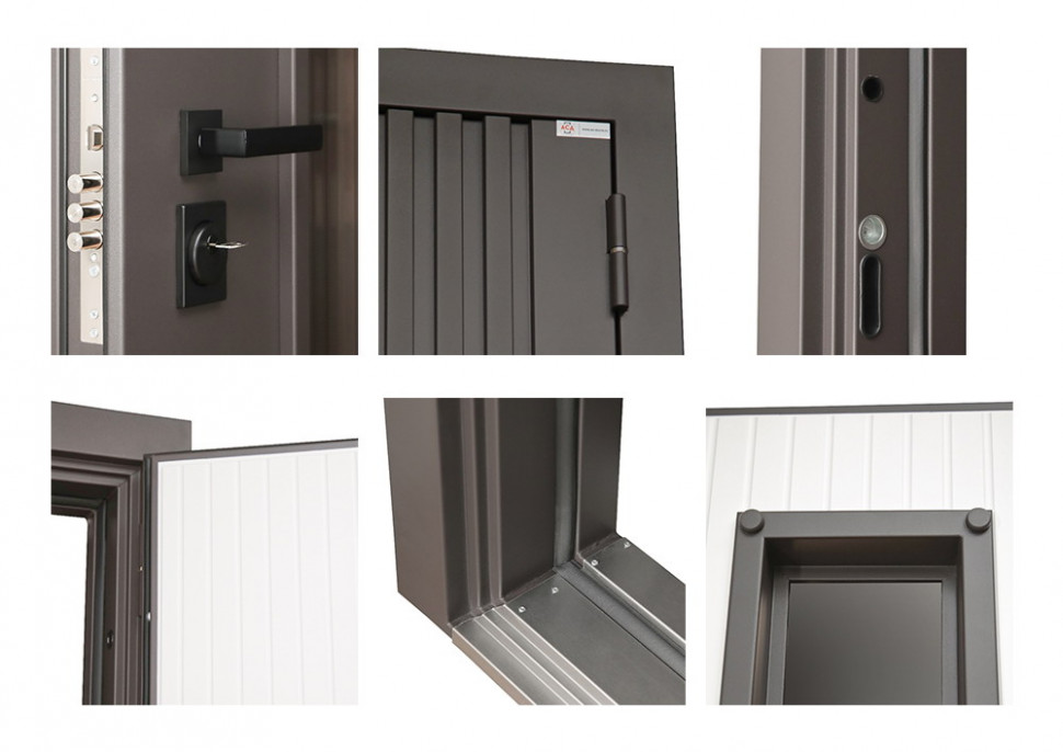 Стальная дверь "Arteon" с окном (терморазрыв 3к)