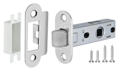 Защелка Fuaro (Фуаро) врезная PLASTP22-45-25 CP хром