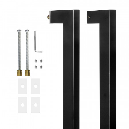 Ручка-скоба Fuaro (Фуаро) PULL.PH38/800.26 INOX 304 (PH-26-38/800-INOX) BLACK