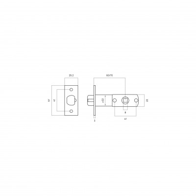 Замок-ручка электронный Hogo R05 с отпечатком пальца, черный