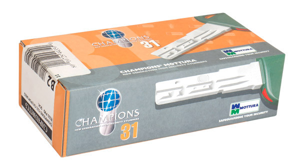 Цилиндровый механизм Mottura (Моттура) под вертушку (дл. шток) C31P313101C5 (62 мм/26+10+26), МАТ.НИКЕЛЬ