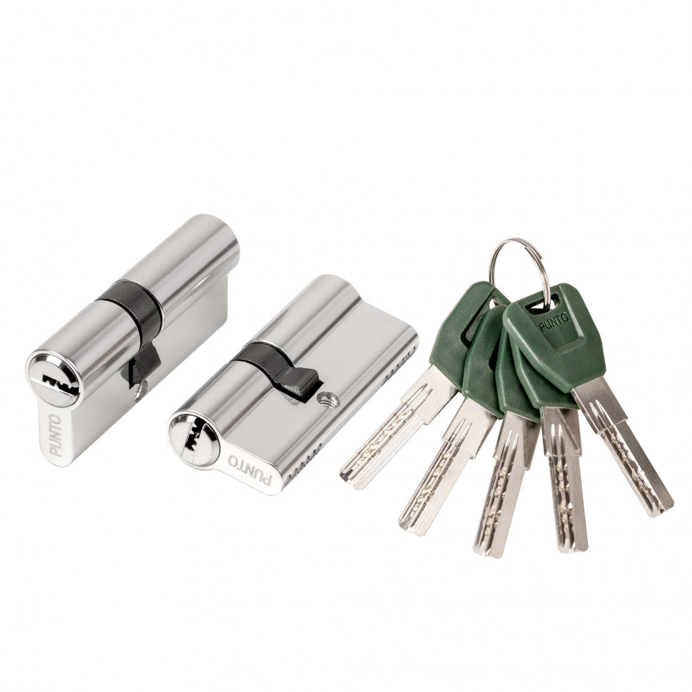 Цилиндровый Punto (Пунто) механизм (A200/90) A2000Key90(30+10+50) SN никель