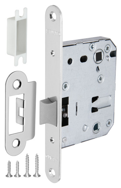 Защелка Fuaro (Фуаро) врезная PLASTP82-50 (P82-50) CP хром