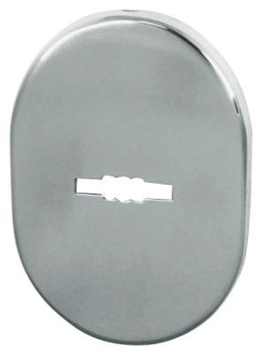 Накладка Fuaro (Фуаро) на сувальдный замок ESC.S.SF/OV.475 (ESC 475) СР хром