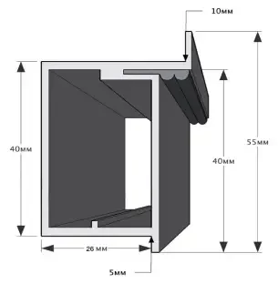 Дверь со Смарт пленкой